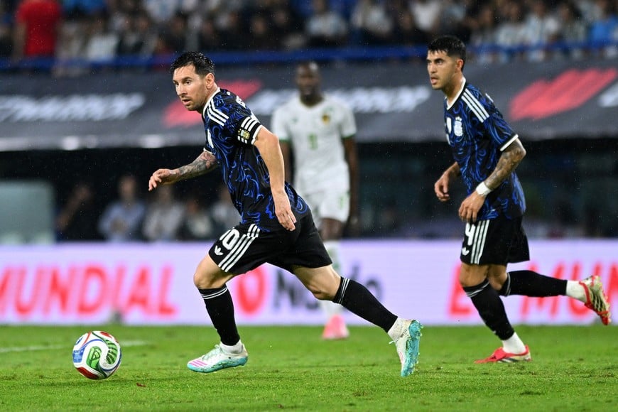 Soccer Football - International Friendly - Argentina v Mauritania - Estadio La Bombonera, Buenos Aires, Argentina - March 27, 2026
Argentina's Lionel Messi in action REUTERS/Rodrigo Valle
