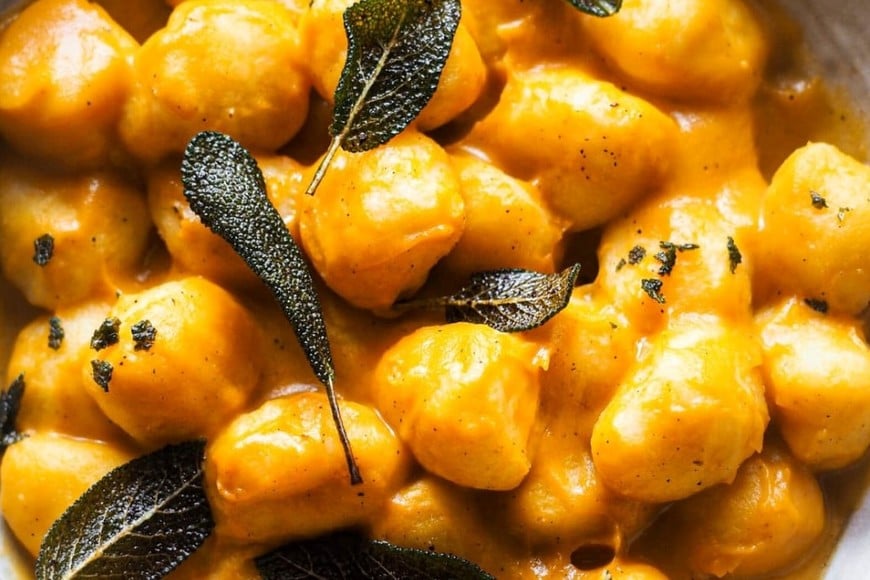 ñoquis de calabaza