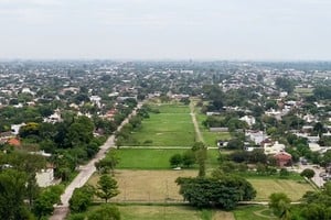 De Este a Oeste. La franja de terrenos ubicados al norte de barrio Guadalupe. Foto: Fernando Nicola.