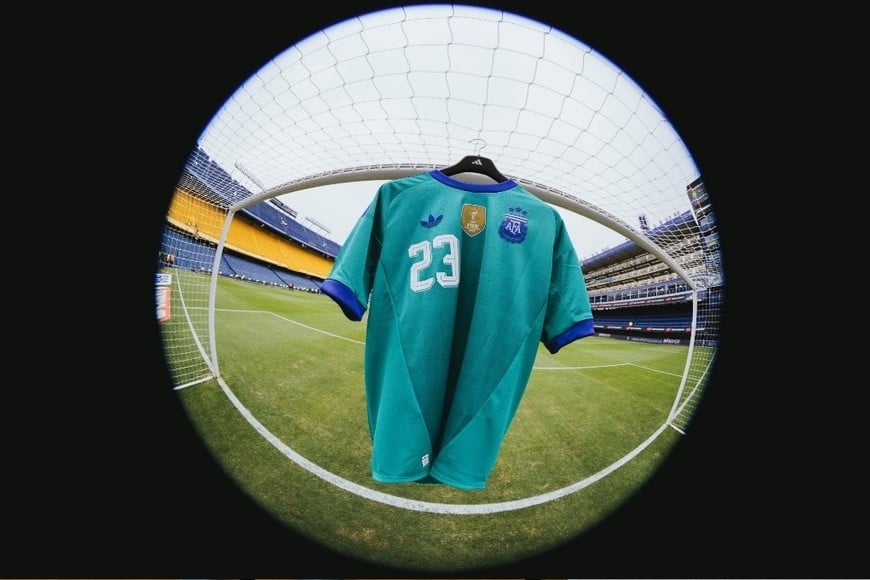 Argentina estrenará su nueva camiseta alternativa en el amistoso ante Mauritania.