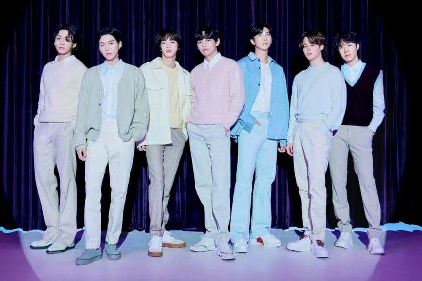 BTS, banda de K-Pop (pop coreano)