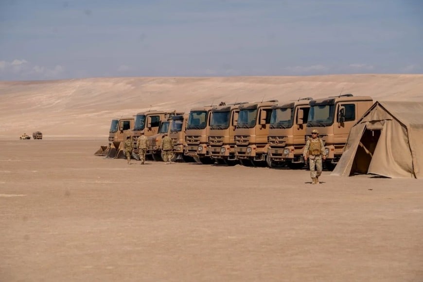 Chile endurece el control fronterizo con presencia militar.