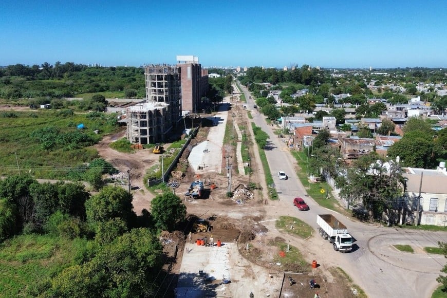El Acuerdo Capital impulsa intervenciones simultáneas en arterias estratégicas de Santa Fe.