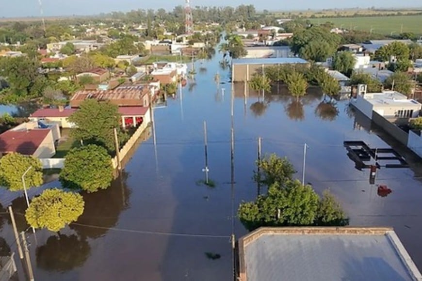 Temporal devastador en Colonia Marina: cayeron 200 mm en pocas horas y colapsó la localidad