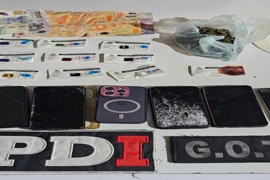 Allanamientos por narcomenudeo en Santa Fe y Santo Tomé. Foto: Gentileza