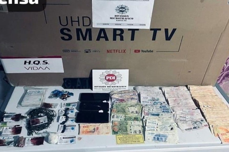 Allanamientos por narcomenudeo en Santa Fe y Santo Tomé. Foto: Gentileza