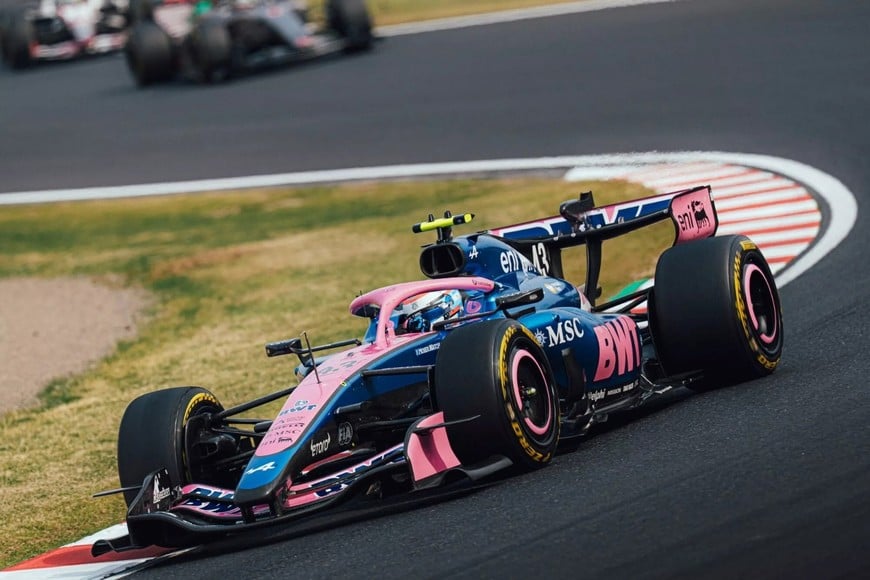 Complicada carrera para Colapinto en Japón.