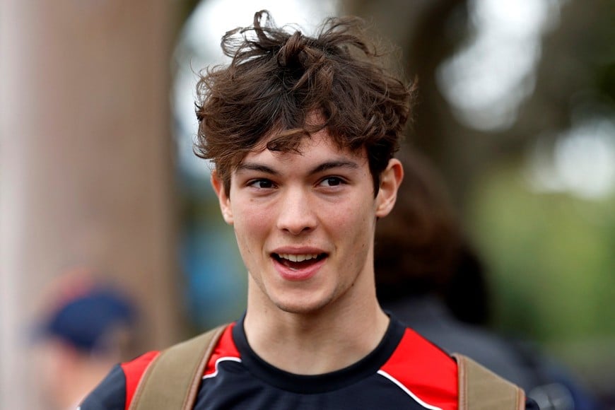 Formula One F1 - Australian Grand Prix - Albert Park Grand Prix Circuit, Melbourne, Australia - March 6, 2026
Haas' Oliver Bearman arrives before practice REUTERS/Hollie Adams