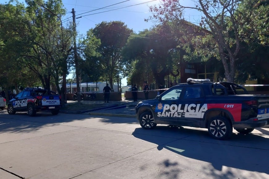 Intervención urgente de policías y médicos.