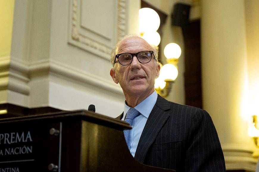 El ministro de la Corte Suprema de Justicia de la Nación, Carlos Rosenkrantz. Crédito: CSJN