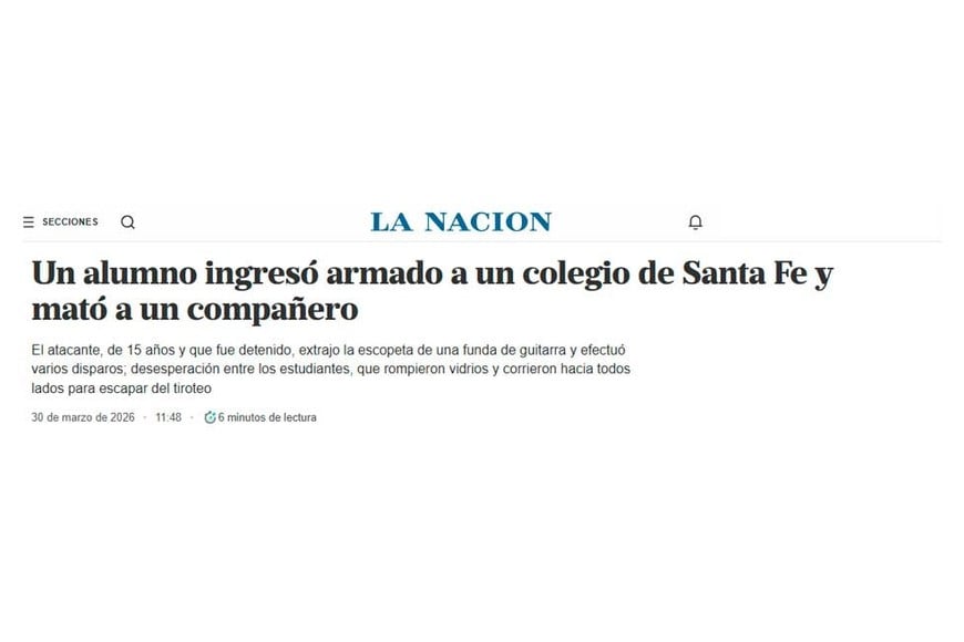 La Nación.