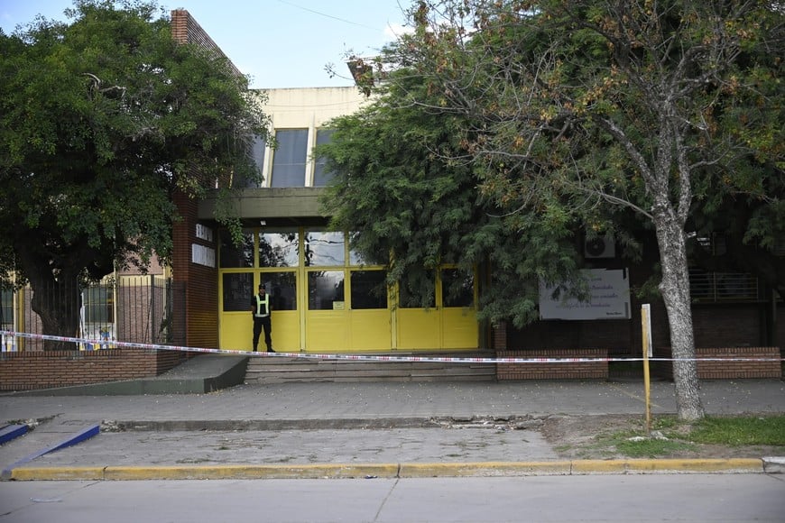 Así lucía la escuela la Escuela Normal de San Cristóbal tras la dolorosa jornada. Crédito: El Litoral