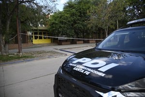 Así lucía la escuela la Escuela Normal de San Cristóbal tras la dolorosa jornada. Crédito: El Litoral