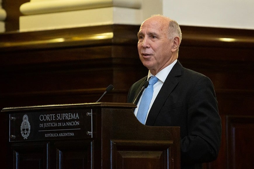 El ministro de la Corte Suprema de Justicia de la Nación, Ricardo Lorenzetti. Crédito: CSJN