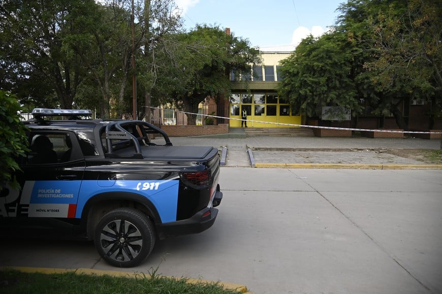 Así lucía la escuela la Escuela Normal de San Cristóbal tras la dolorosa jornada. Crédito: El Litoral