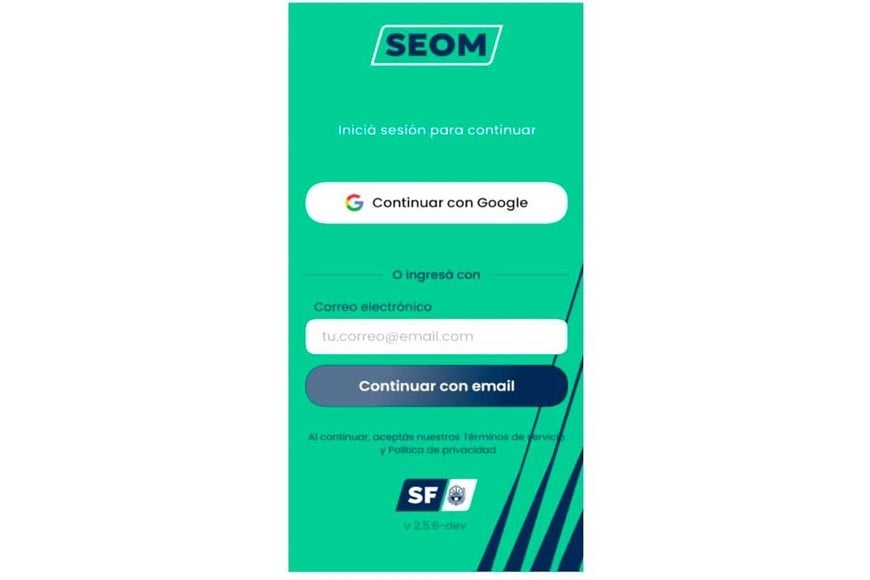 Con la cuenta de Google o un correo electrónico.