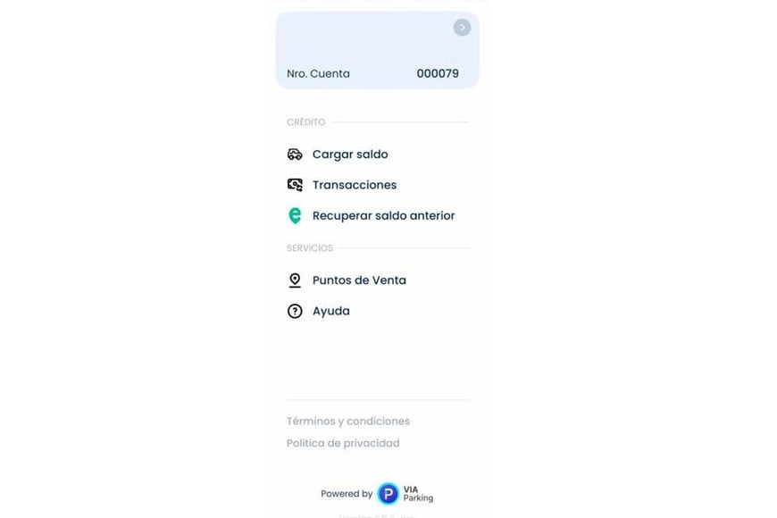 Recuperar saldo se podrá una sola vez, al inicio de la app.