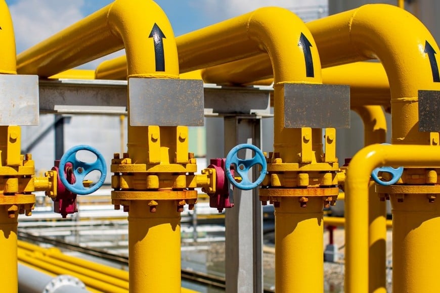 La demanda industrial de gas cayó de 4.788,3 a 4.401,7 millones de m³ entre 2024 y 2025.