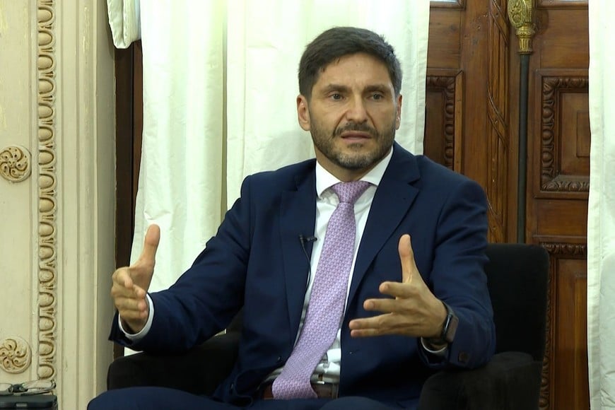 Maximiliano Pullaro, gobernador de Santa Fe. Crédito: Gobierno de Santa Fe