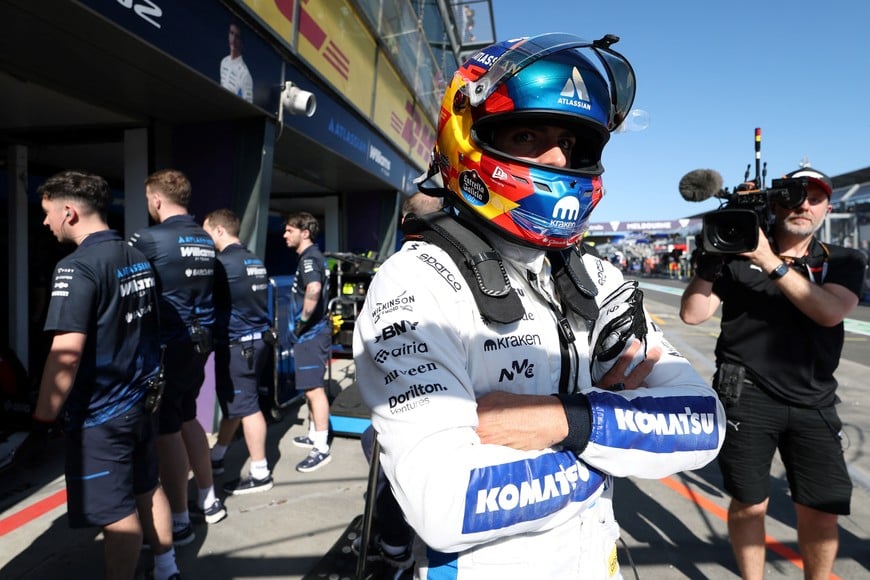 Formula One F1 - Australian Grand Prix - Albert Park Grand Prix Circuit, Melbourne, Australia - March 6, 2026
Williams' Carlos Sainz Jr. during practice REUTERS/Hollie Adams