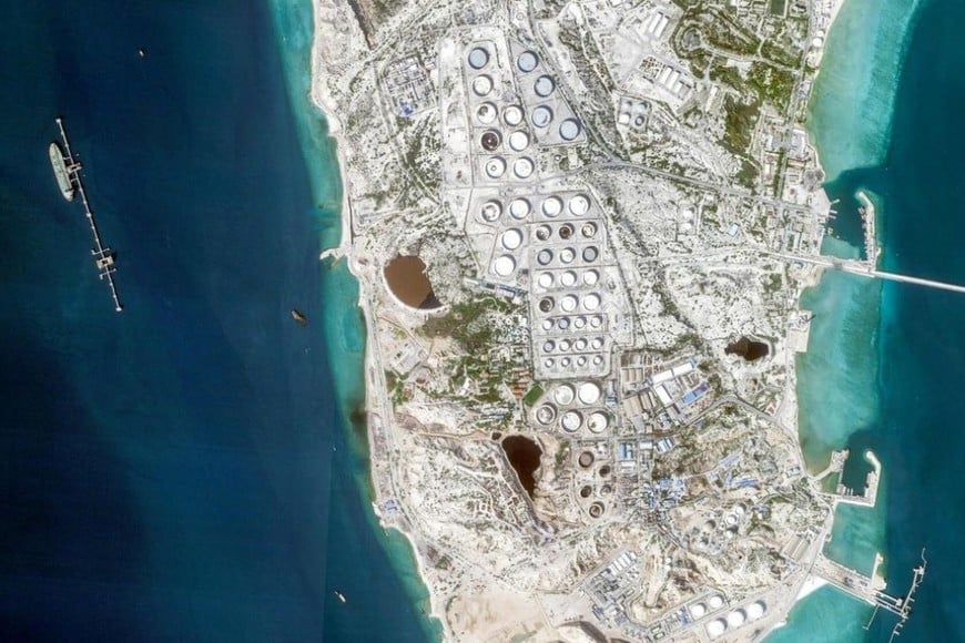 Isla Jack en Irán. Gentileza