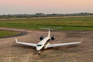 La aeronave en cuestión.