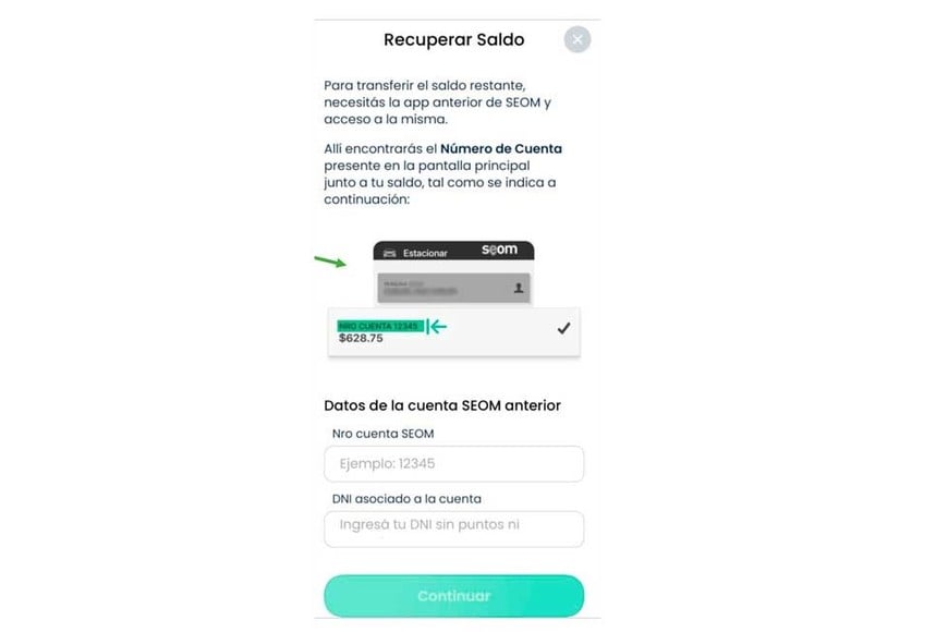 Es clave conocer la información de la cuenta para recuperar el saldo.