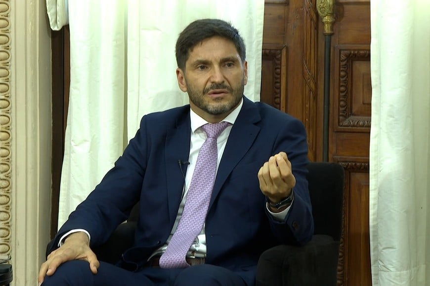 Maximiliano Pullaro, gobernador de Santa Fe. Crédito: Gobierno de Santa Fe