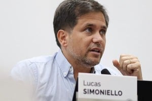 El concejal Lucas Simoniello.