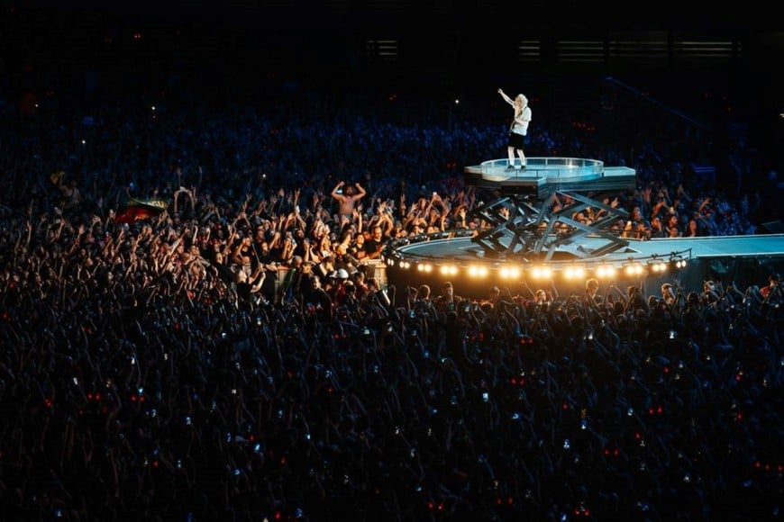 Tercera fecha de AC/DC en River, cumpleaños de Angus Young
