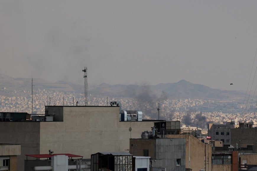 Smoke rises following a strike, amid the U.S.-Israeli conflict with Iran, in Tehran, Iran, April 1, 2026. Majid Asgaripour/WANA (West Asia News Agency) via REUTERS ATTENTION EDITORS - THIS PICTURE WAS PROVIDED BY A THIRD PARTY