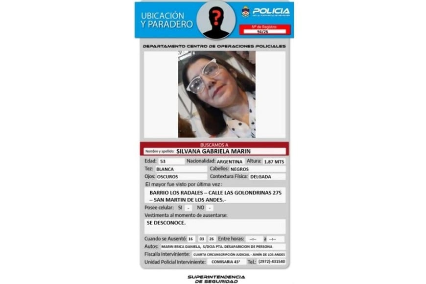 Silvana Gabriela Marin. Foto: NA.