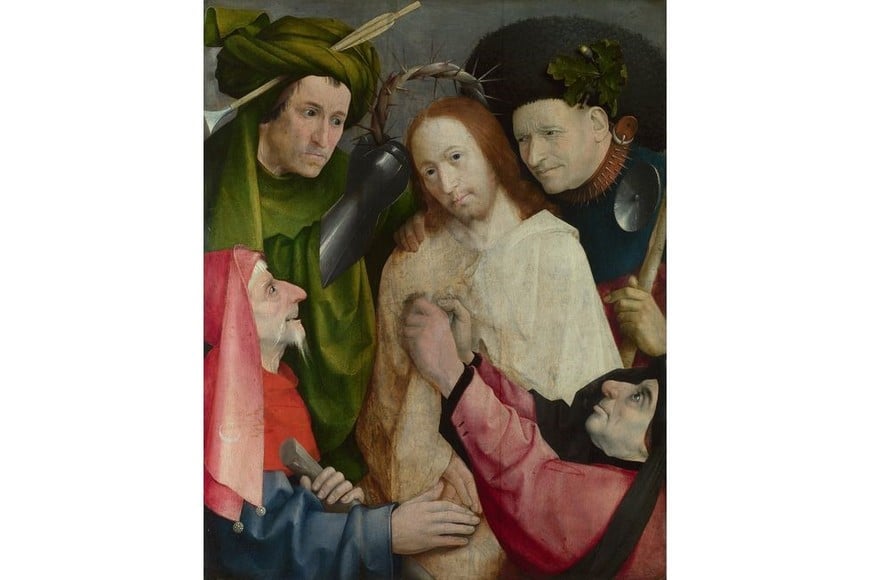 "La Coronación de espinas de Cristo" de El Bosco. Foto: National Gallery de Londres