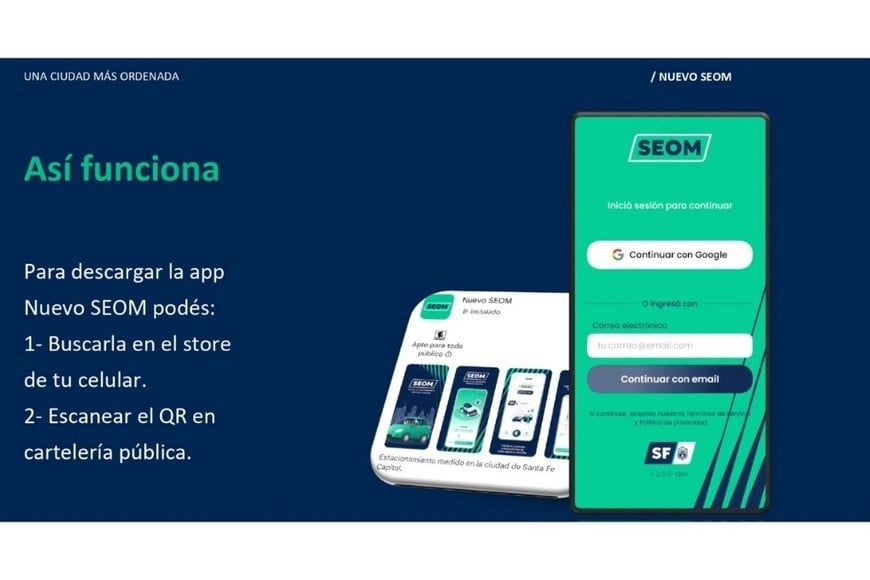 Nueva app y código QR