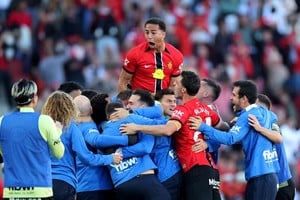 Mallorca golpeó en el final y venció al Real Madrid para salir del descenso. Credito: REUTERS/Nacho Doce