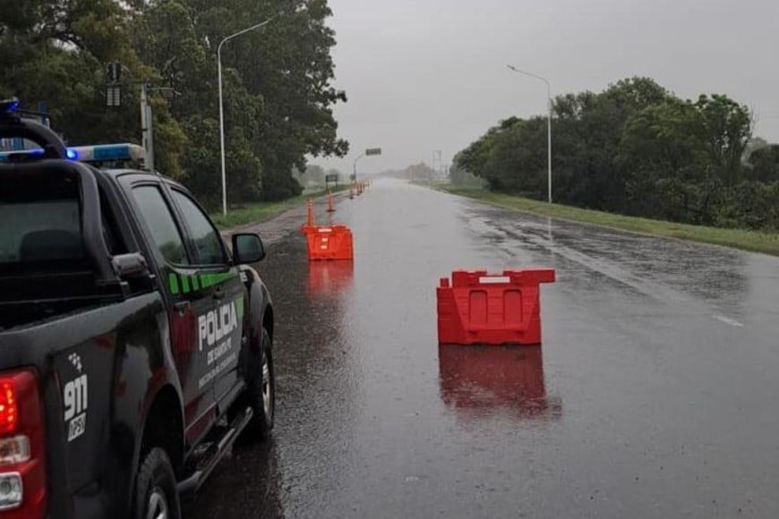Se establecieron dos corredores alternativos pavimentados