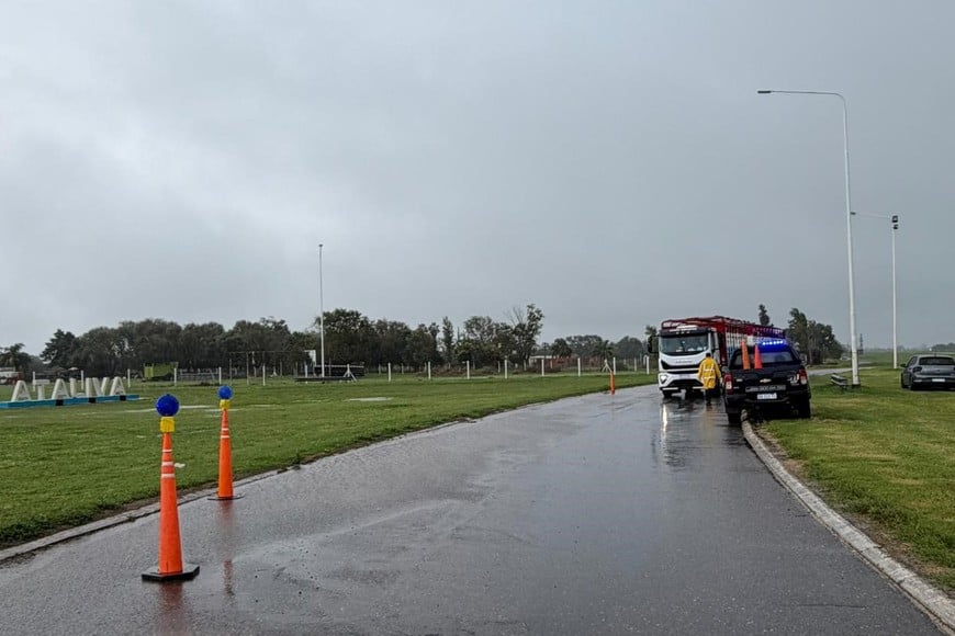 Se establecieron dos corredores alternativos pavimentados