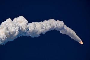 La nave Orion fue captada a unos 183.936 kilómetros de la Tierra.