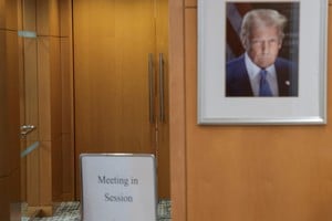 Trump canceló sus actividades y surgieron rumores sobre su salud. Foto: REUTERS / Jonathan Ernst.