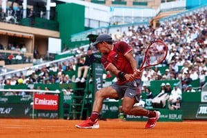 Triunfo de peso: Báez eliminó a Wawrinka en el Masters 1000 de Montecarlo. Credito: REUTERS/Manon Cruz