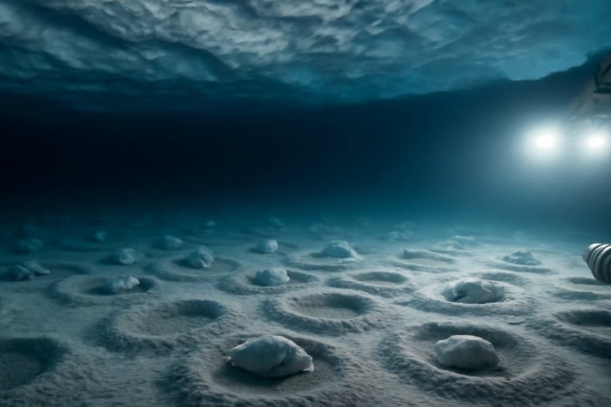 La expedición registró más de mil nidos de peces sobre el fondo marino del mar de Weddell.