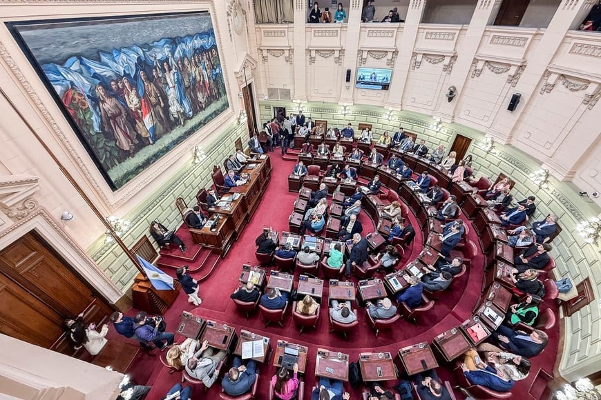Cámara de Diputados de la provincia de Santa Fe. Crédito: Archivo El Litoral