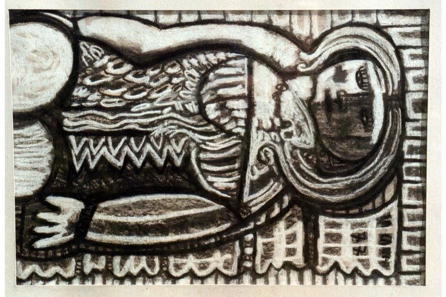 Obra de Carlos La Cava. Foto: Archivo