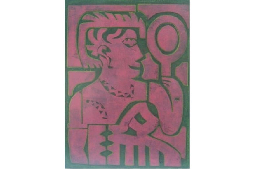 Obra de Carlos La Cava. Foto: Arte de la Argentina