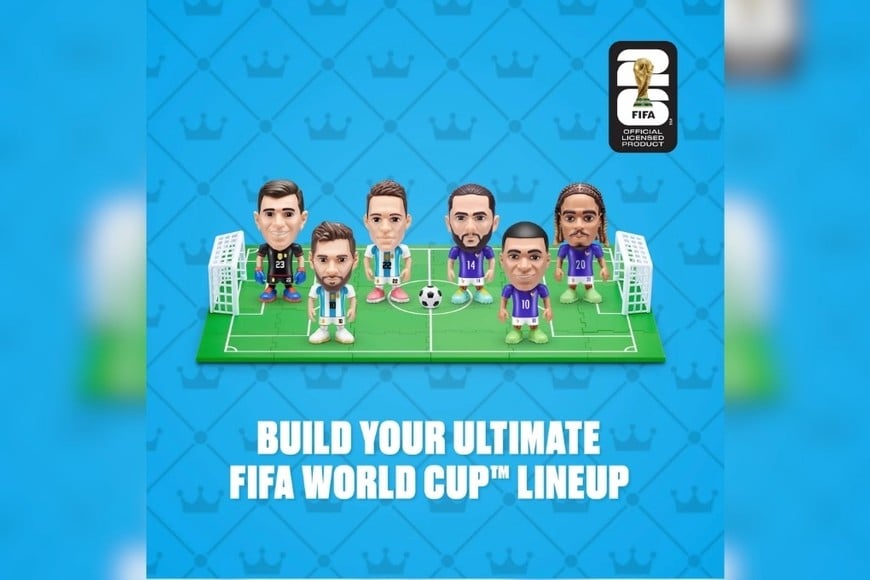 Messi, Dibu Martínez y Lautaro integran el trío argentino de la serie oficial para 2026.