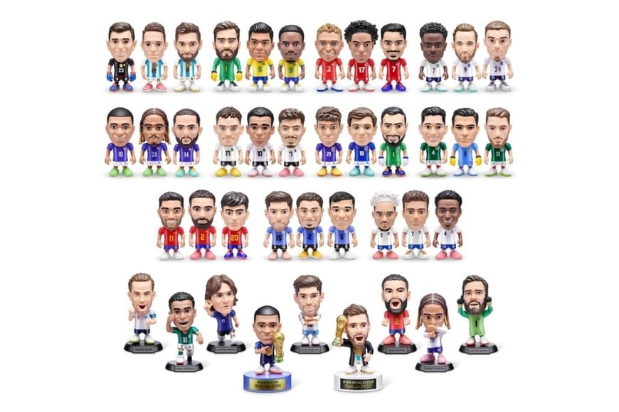 La nueva colección Ballers recupera la estética cabezona que marcó a varias generaciones mundialistas.