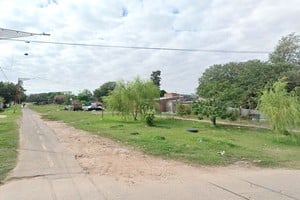 Calle Güemes y el cruce con la vía, una de las zonas conflictivas según expresaron los vecinos.