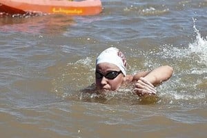 El gran debut de la nadadora santafesina en el Mundial de Egipto.