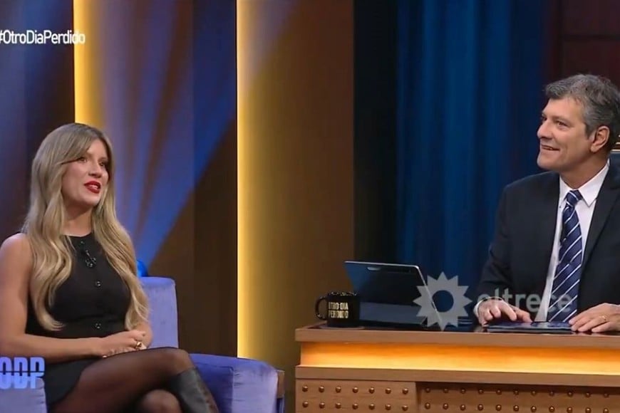 Laurita Fernández visitó el programa de Mario Pergolini