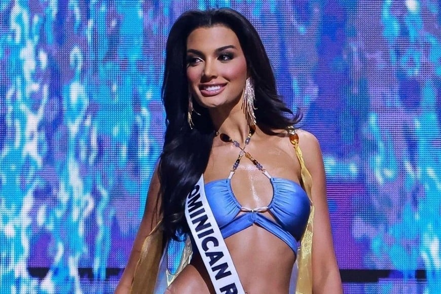 Celinee Santos, modelo y actriz dominicana. Representó a su país en Miss Universe 2024